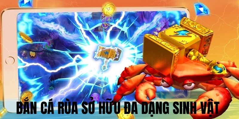 Tựa game thiết kế đa dạng các sinh vật hấp dẫn 